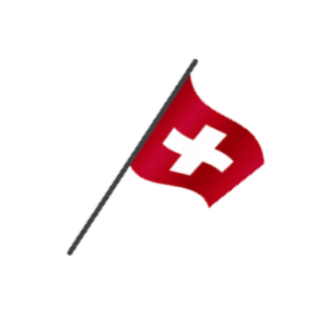 Swiss Flag - where Samantha McKenna was born.
