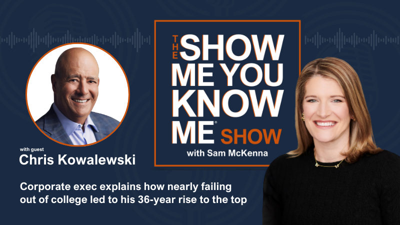 Chris Kowalewski: Corporate exec explains how nearly failing out of college led to his 36-year rise to the top