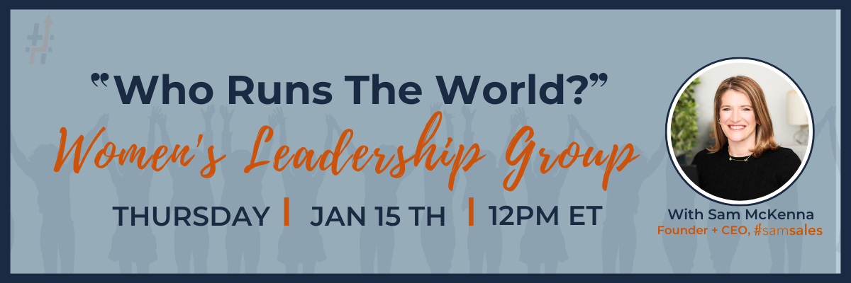 Women's Leadership group with #samsales