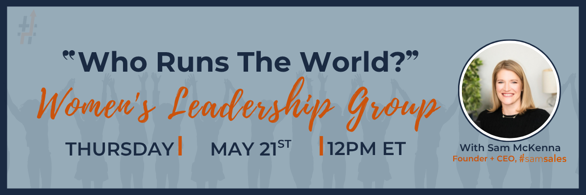 Women's Leadership group with #samsales